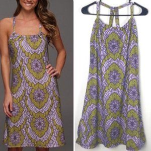 Prana Floral Quinn Racerback Outdoor Dress MED